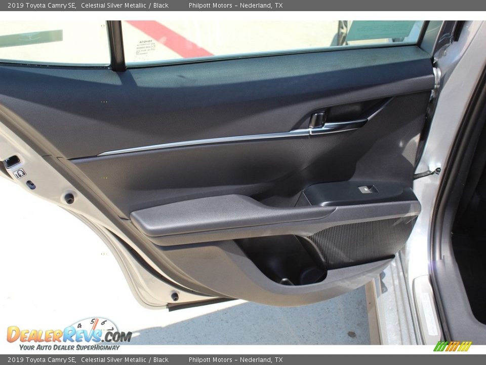 2019 Toyota Camry SE Celestial Silver Metallic / Black Photo #20