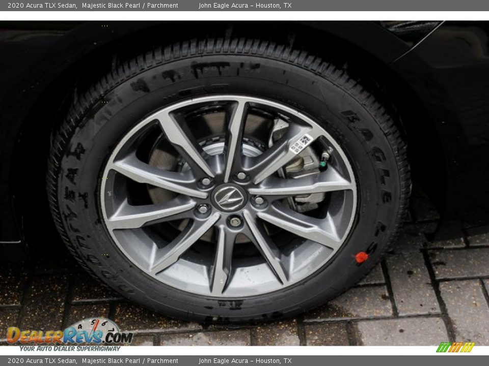 2020 Acura TLX Sedan Majestic Black Pearl / Parchment Photo #11