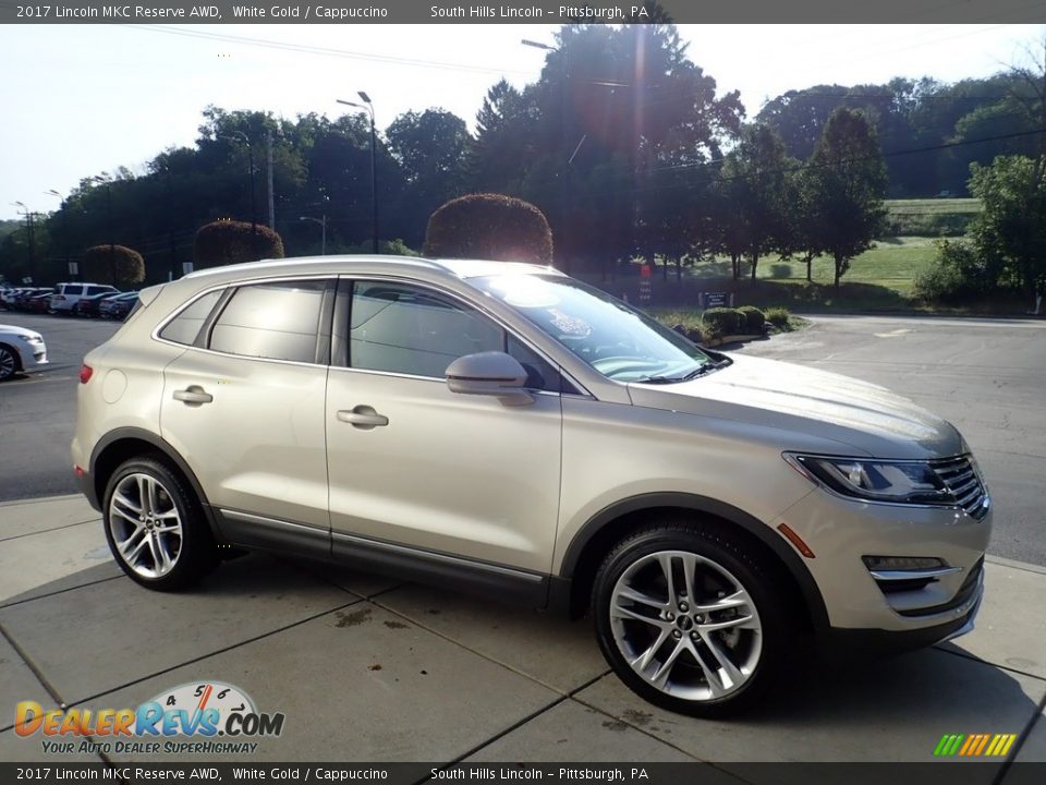 2017 Lincoln MKC Reserve AWD White Gold / Cappuccino Photo #7