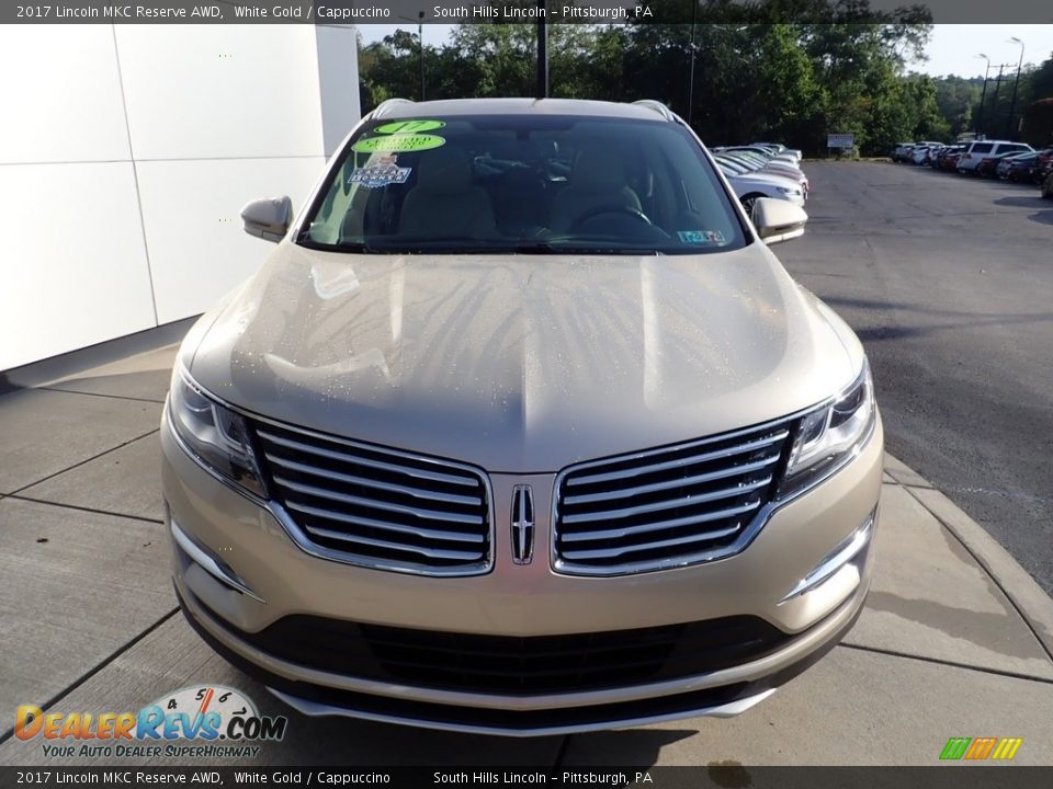 2017 Lincoln MKC Reserve AWD White Gold / Cappuccino Photo #9