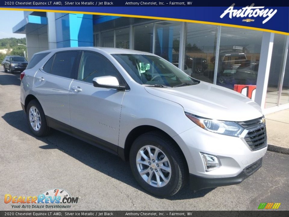 2020 Chevrolet Equinox LT AWD Silver Ice Metallic / Jet Black Photo #1