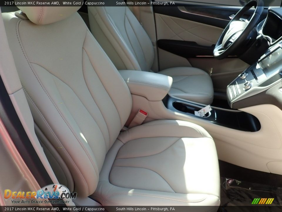 2017 Lincoln MKC Reserve AWD White Gold / Cappuccino Photo #11