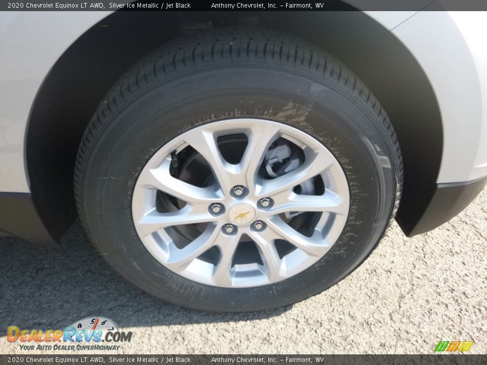 2020 Chevrolet Equinox LT AWD Silver Ice Metallic / Jet Black Photo #2