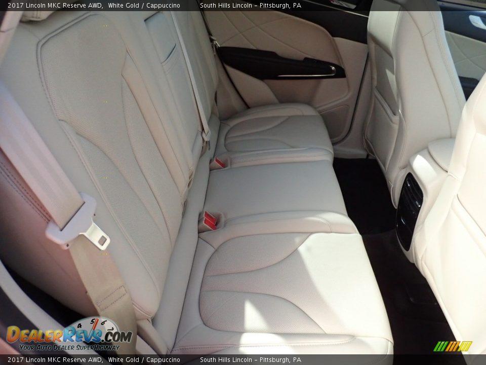 2017 Lincoln MKC Reserve AWD White Gold / Cappuccino Photo #14