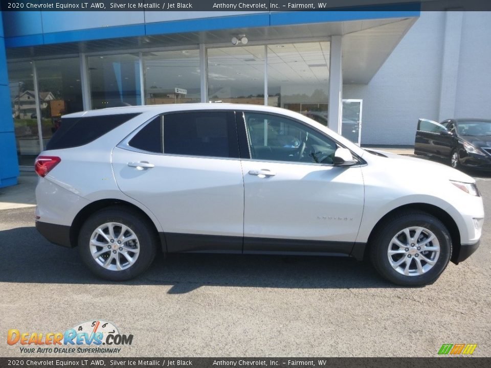 2020 Chevrolet Equinox LT AWD Silver Ice Metallic / Jet Black Photo #3