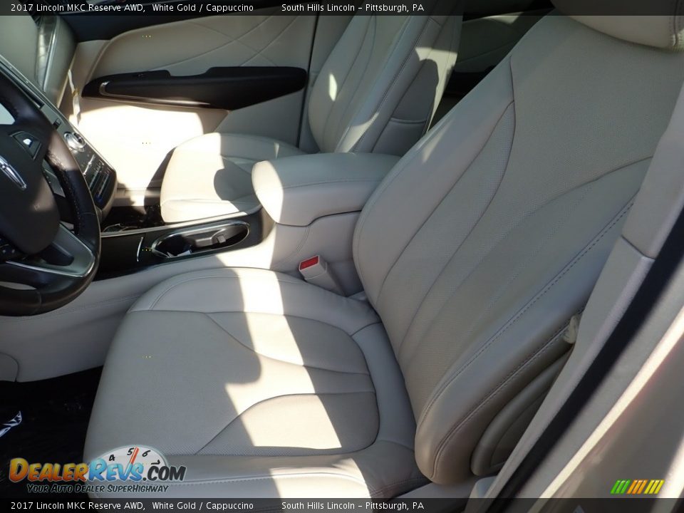 2017 Lincoln MKC Reserve AWD White Gold / Cappuccino Photo #15