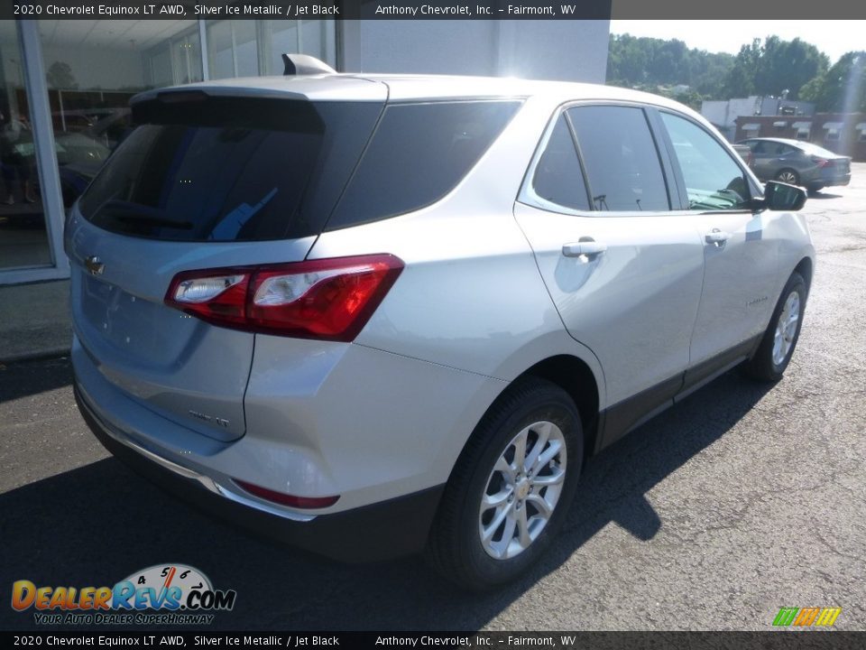2020 Chevrolet Equinox LT AWD Silver Ice Metallic / Jet Black Photo #4