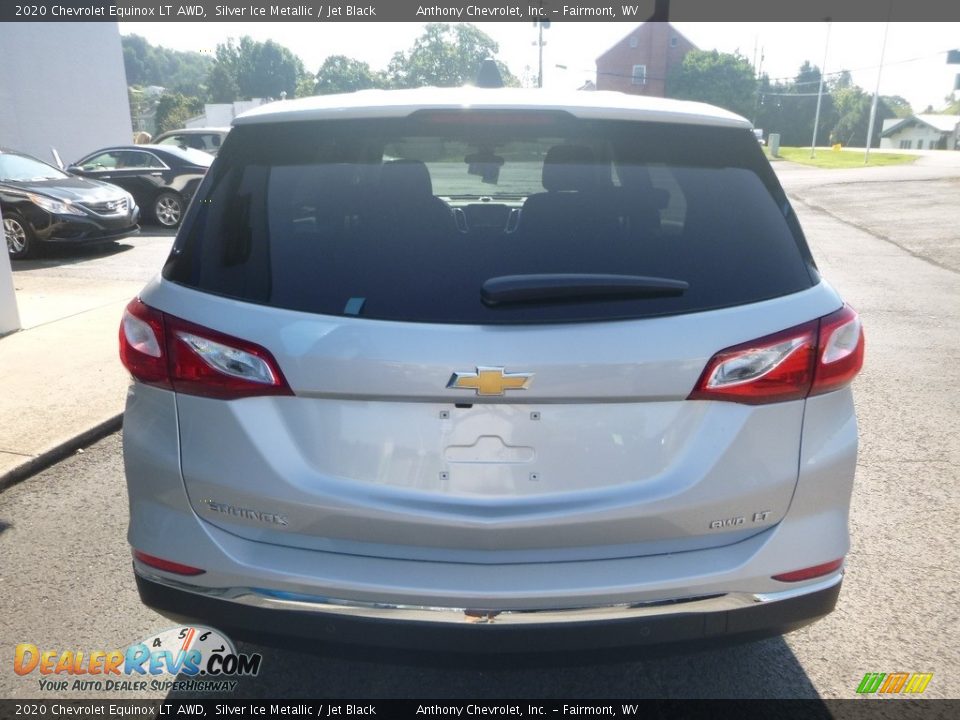 2020 Chevrolet Equinox LT AWD Silver Ice Metallic / Jet Black Photo #5