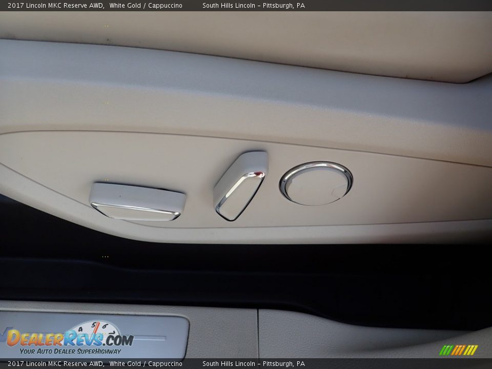 2017 Lincoln MKC Reserve AWD White Gold / Cappuccino Photo #19