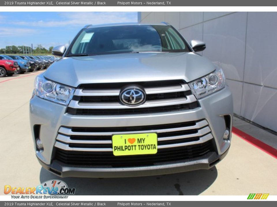 2019 Toyota Highlander XLE Celestial Silver Metallic / Black Photo #3