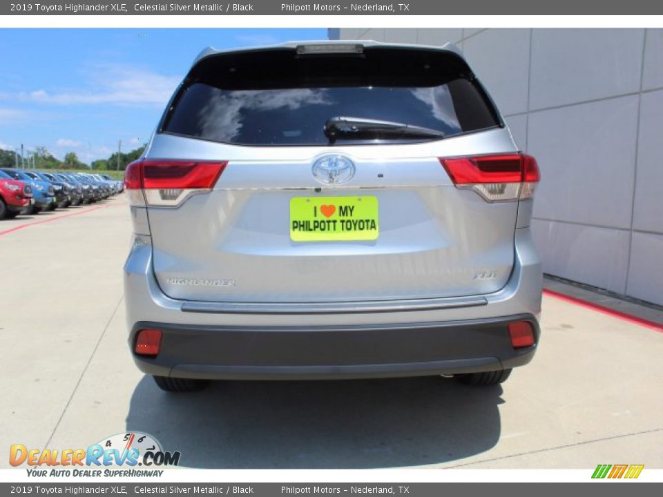 2019 Toyota Highlander XLE Celestial Silver Metallic / Black Photo #7
