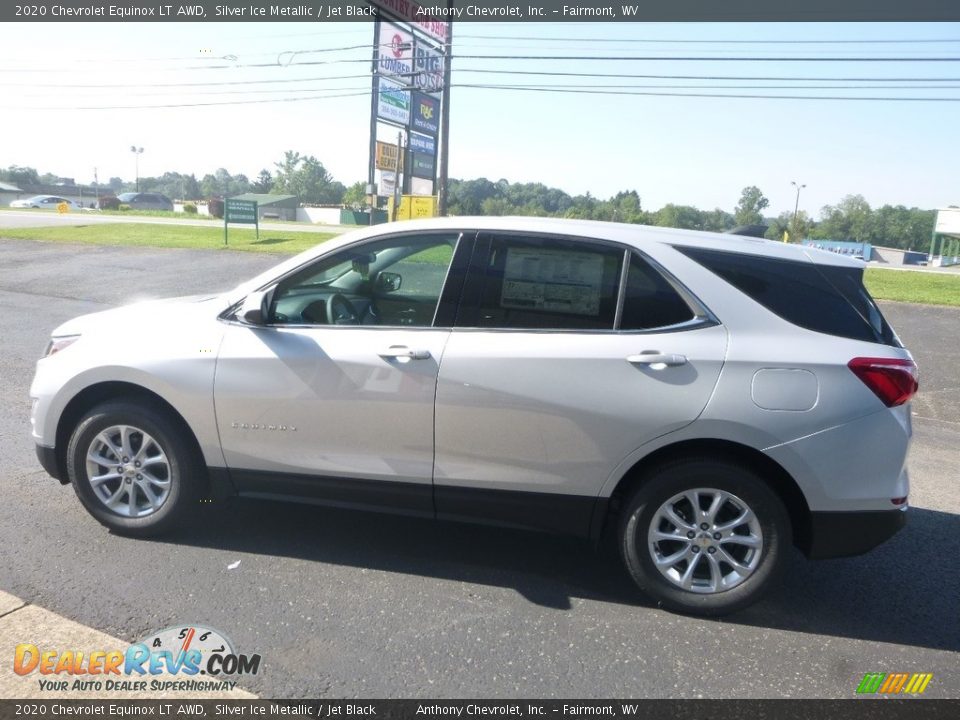 2020 Chevrolet Equinox LT AWD Silver Ice Metallic / Jet Black Photo #7