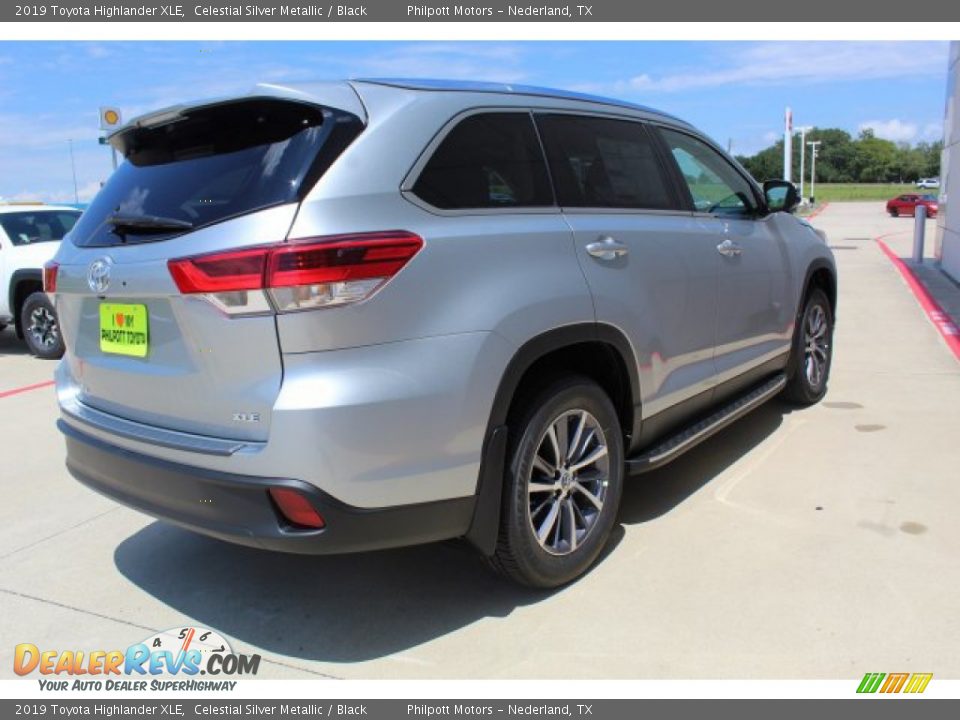 2019 Toyota Highlander XLE Celestial Silver Metallic / Black Photo #8