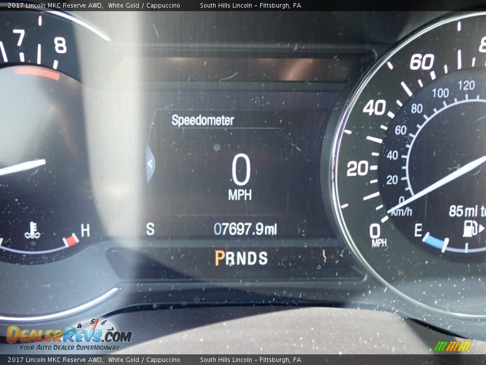 2017 Lincoln MKC Reserve AWD White Gold / Cappuccino Photo #24