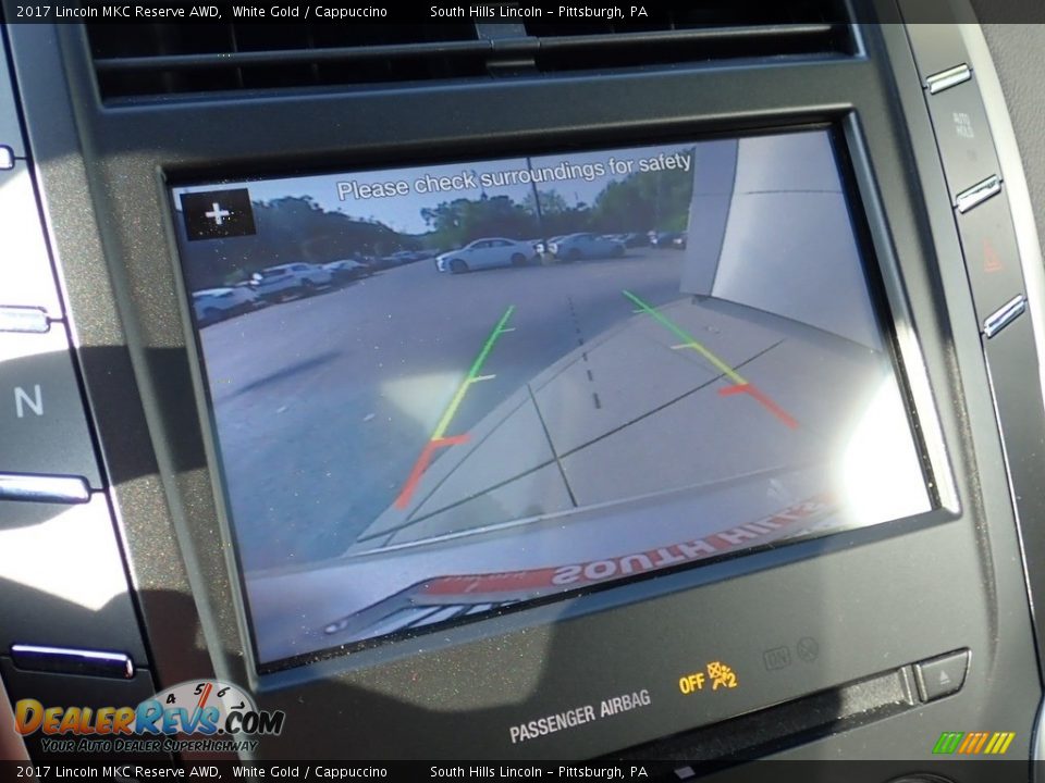 2017 Lincoln MKC Reserve AWD White Gold / Cappuccino Photo #25