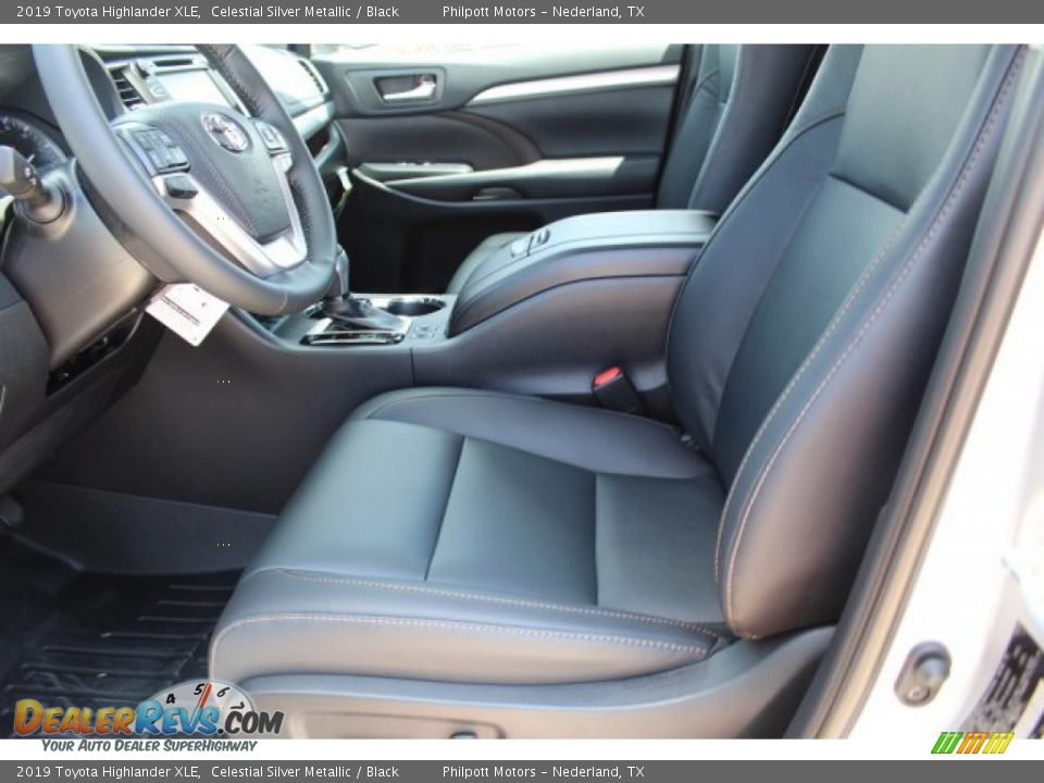 2019 Toyota Highlander XLE Celestial Silver Metallic / Black Photo #10
