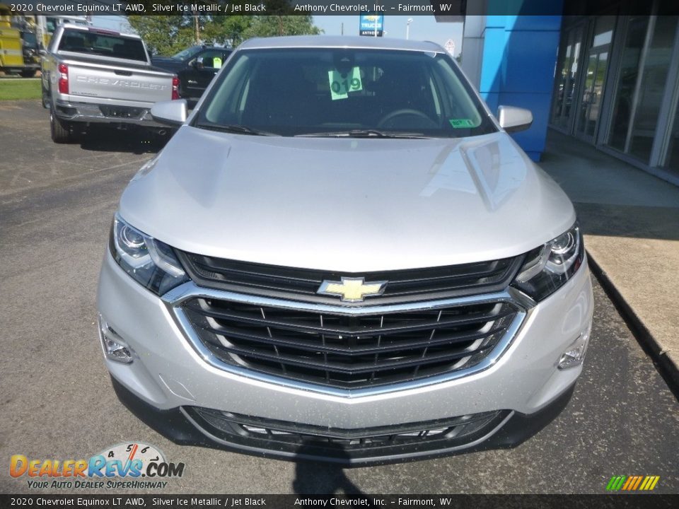 2020 Chevrolet Equinox LT AWD Silver Ice Metallic / Jet Black Photo #9