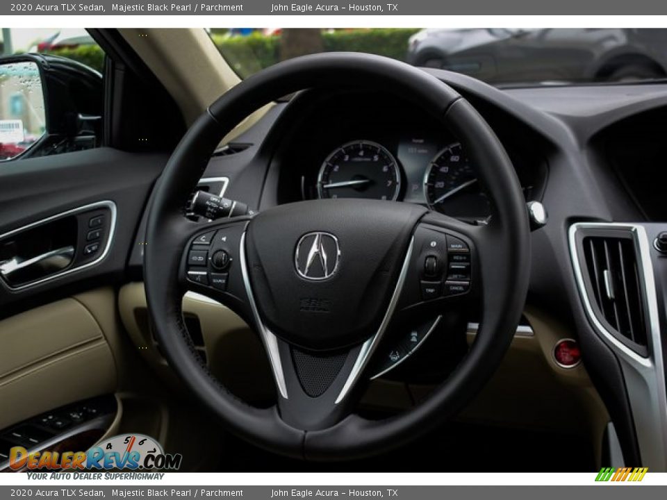 2020 Acura TLX Sedan Majestic Black Pearl / Parchment Photo #29