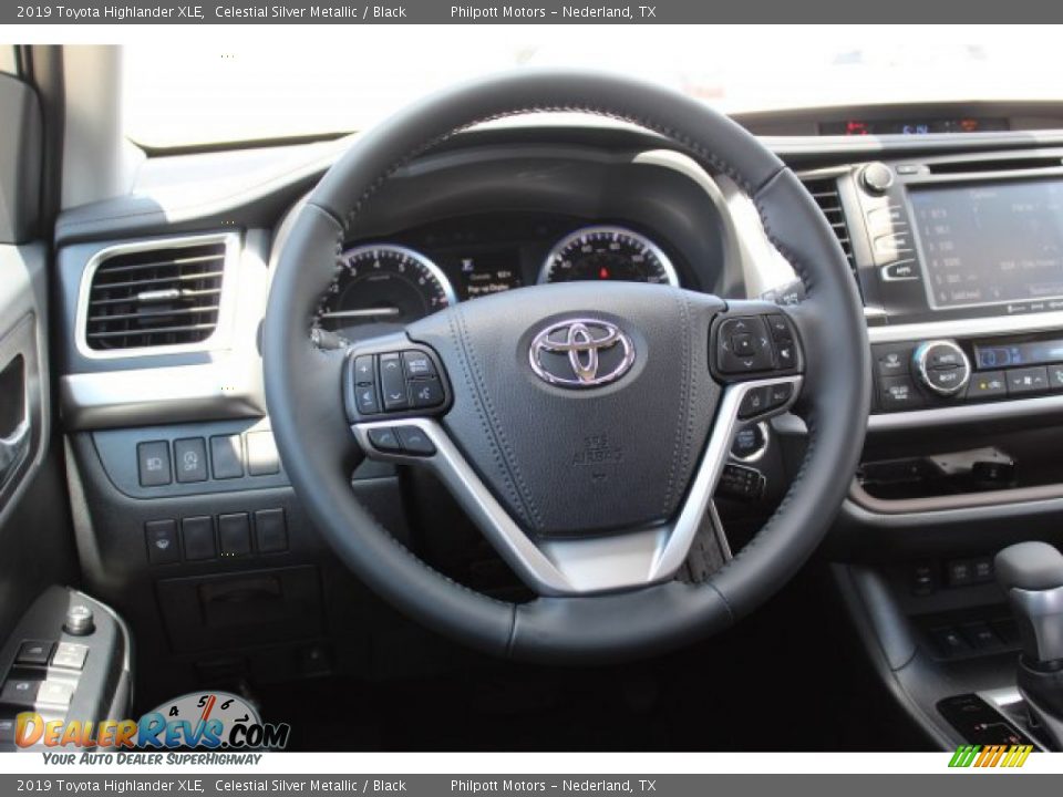 2019 Toyota Highlander XLE Celestial Silver Metallic / Black Photo #23