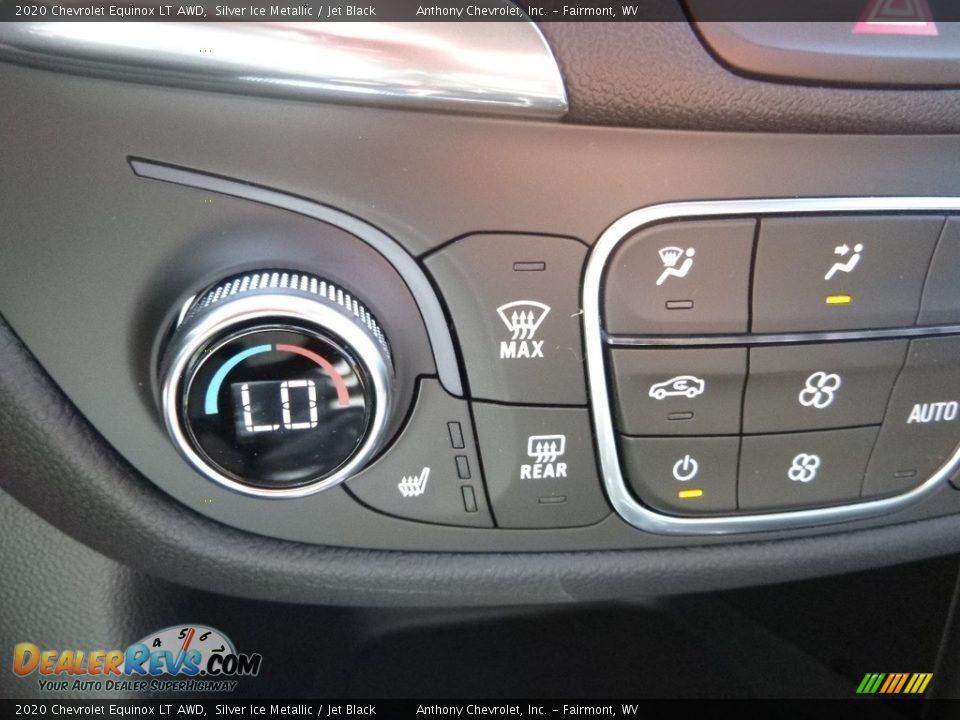 2020 Chevrolet Equinox LT AWD Silver Ice Metallic / Jet Black Photo #19