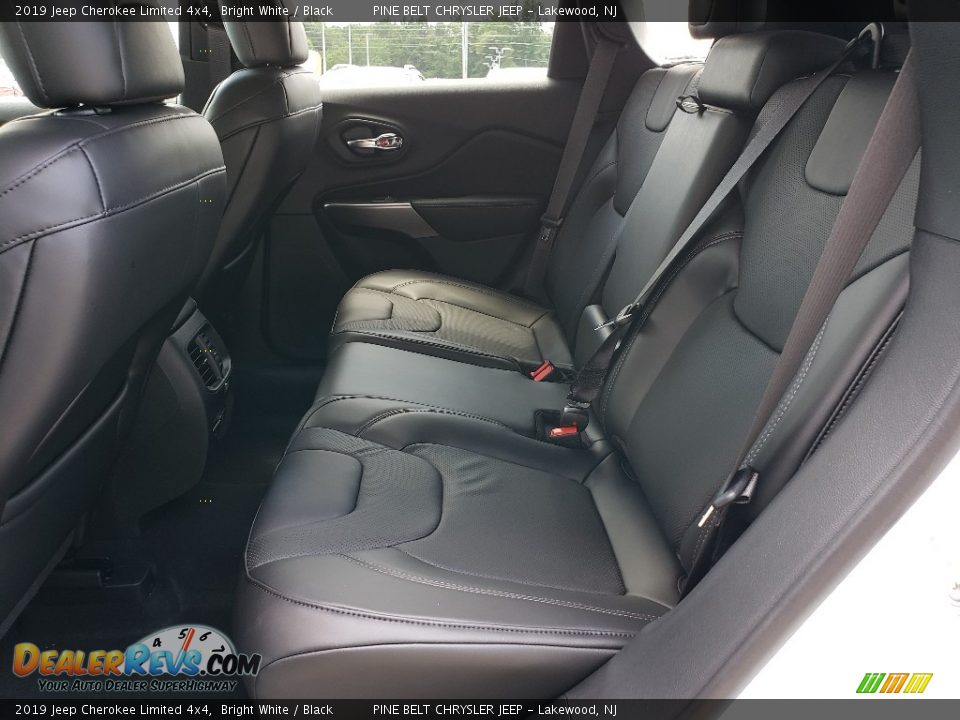 2019 Jeep Cherokee Limited 4x4 Bright White / Black Photo #6