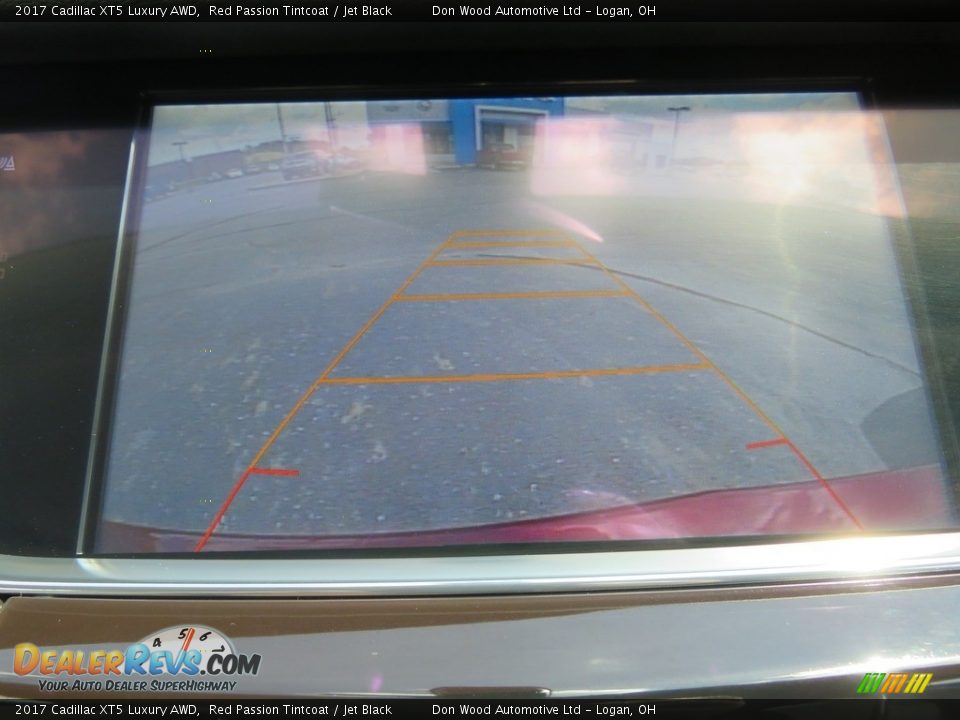 2017 Cadillac XT5 Luxury AWD Red Passion Tintcoat / Jet Black Photo #4