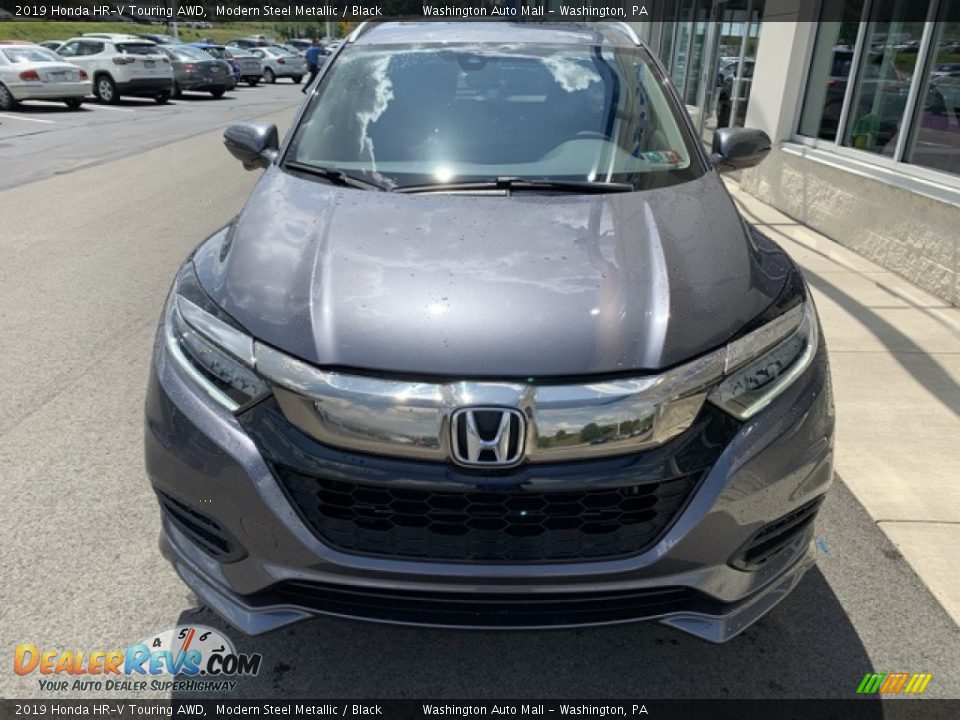 2019 Honda HR-V Touring AWD Modern Steel Metallic / Black Photo #3