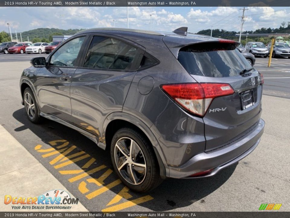 2019 Honda HR-V Touring AWD Modern Steel Metallic / Black Photo #5