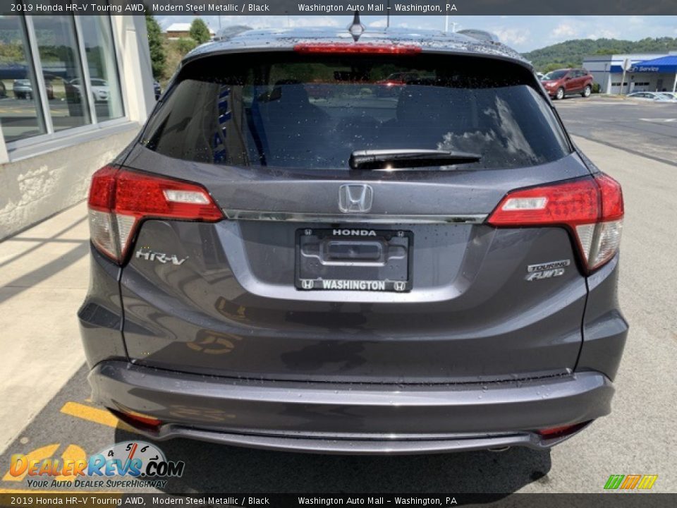 2019 Honda HR-V Touring AWD Modern Steel Metallic / Black Photo #6