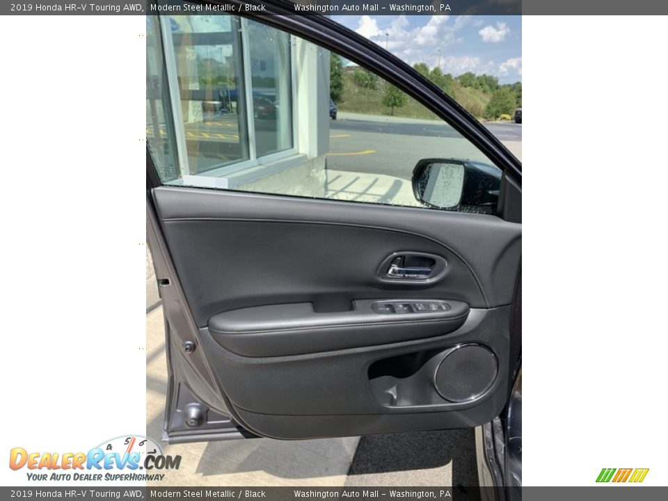 2019 Honda HR-V Touring AWD Modern Steel Metallic / Black Photo #10