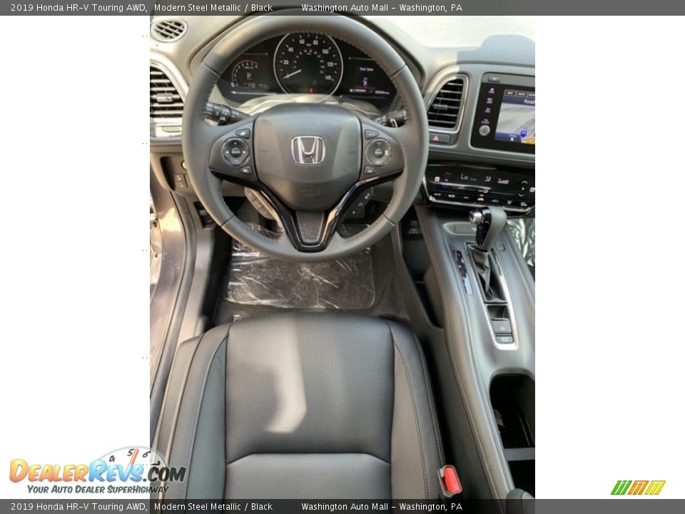 2019 Honda HR-V Touring AWD Modern Steel Metallic / Black Photo #13