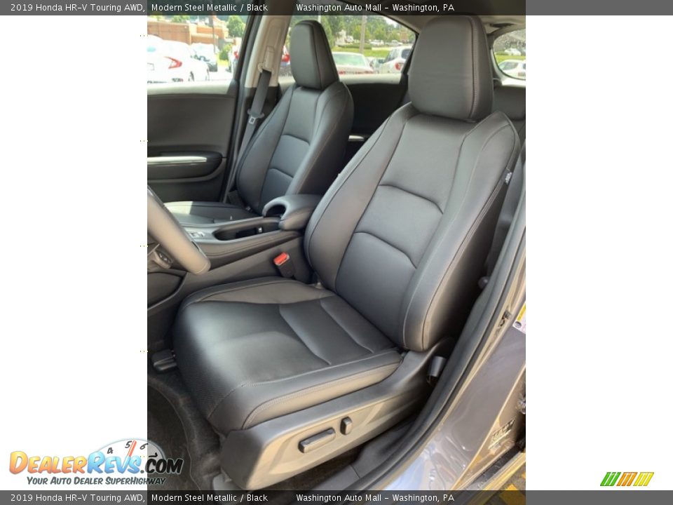 2019 Honda HR-V Touring AWD Modern Steel Metallic / Black Photo #14