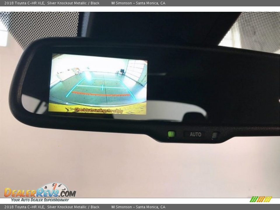 2018 Toyota C-HR XLE Silver Knockout Metallic / Black Photo #21