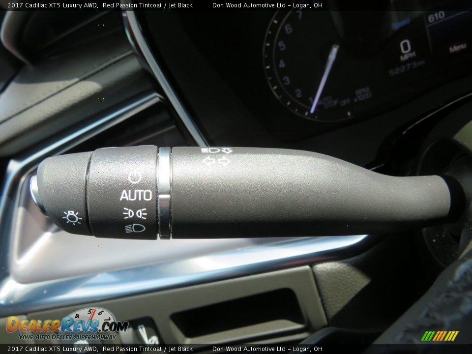 2017 Cadillac XT5 Luxury AWD Red Passion Tintcoat / Jet Black Photo #25