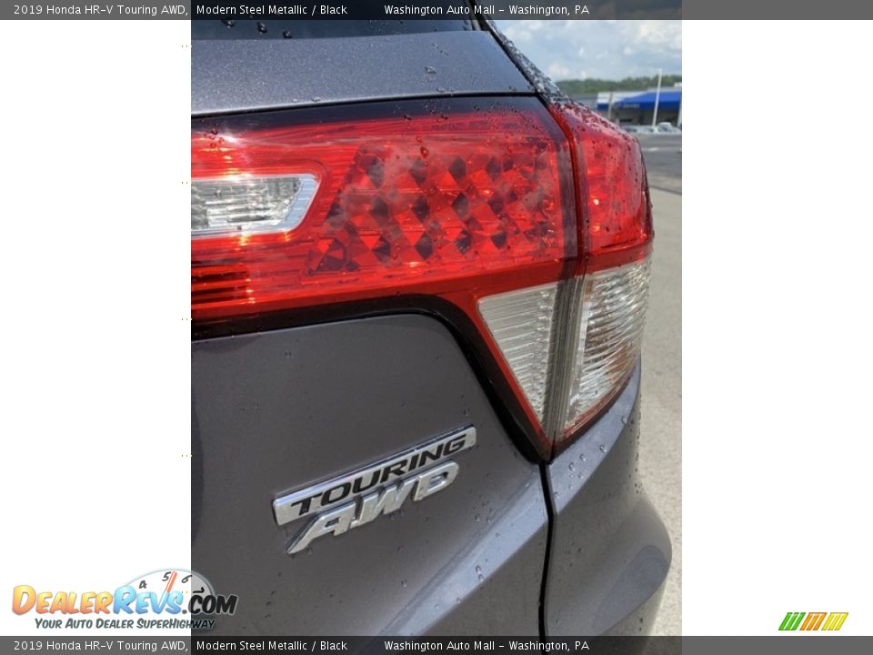 2019 Honda HR-V Touring AWD Modern Steel Metallic / Black Photo #22