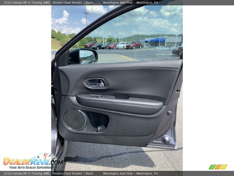 2019 Honda HR-V Touring AWD Modern Steel Metallic / Black Photo #26