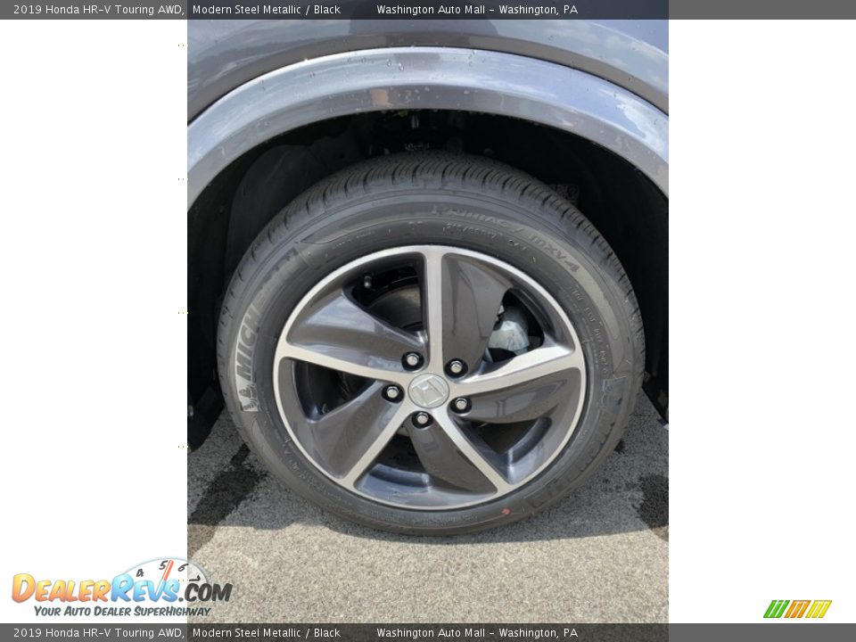 2019 Honda HR-V Touring AWD Modern Steel Metallic / Black Photo #30