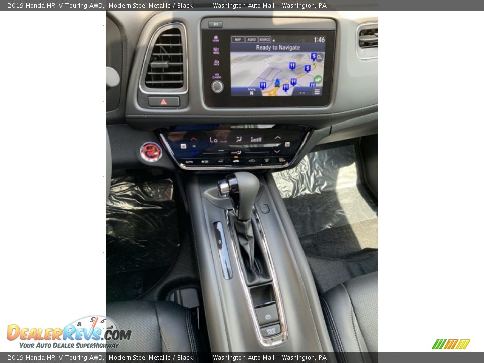 2019 Honda HR-V Touring AWD Modern Steel Metallic / Black Photo #32