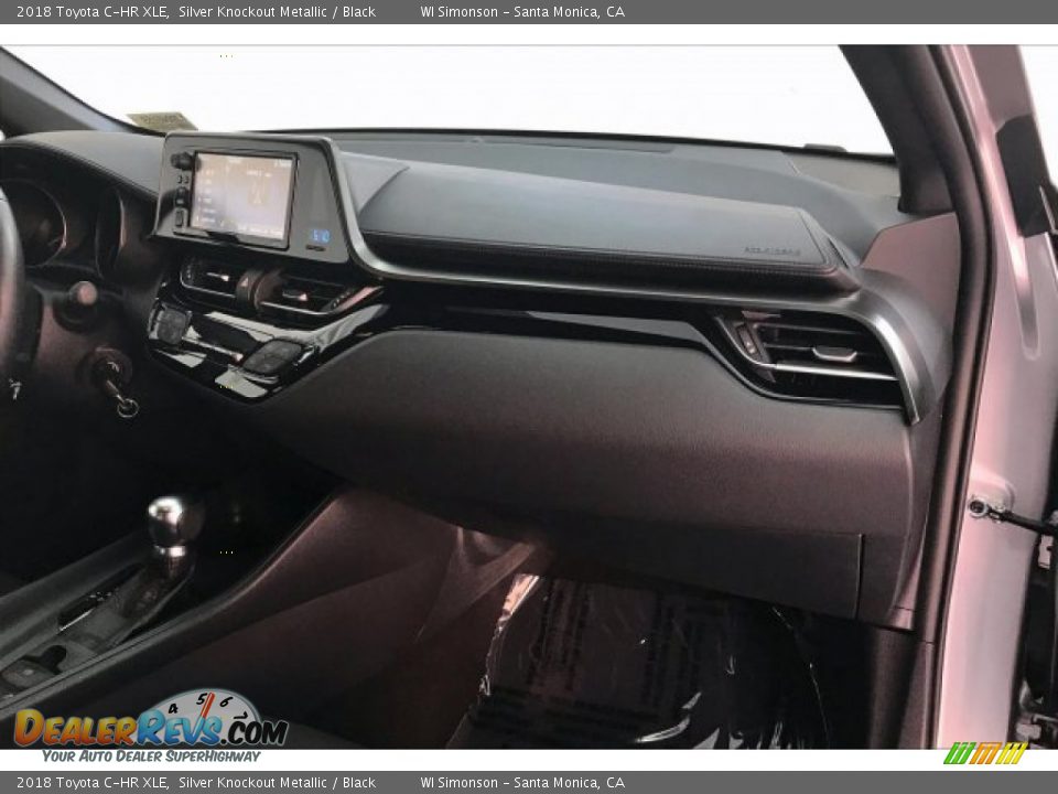 2018 Toyota C-HR XLE Silver Knockout Metallic / Black Photo #28