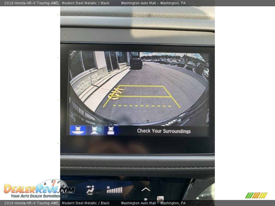 2019 Honda HR-V Touring AWD Modern Steel Metallic / Black Photo #33