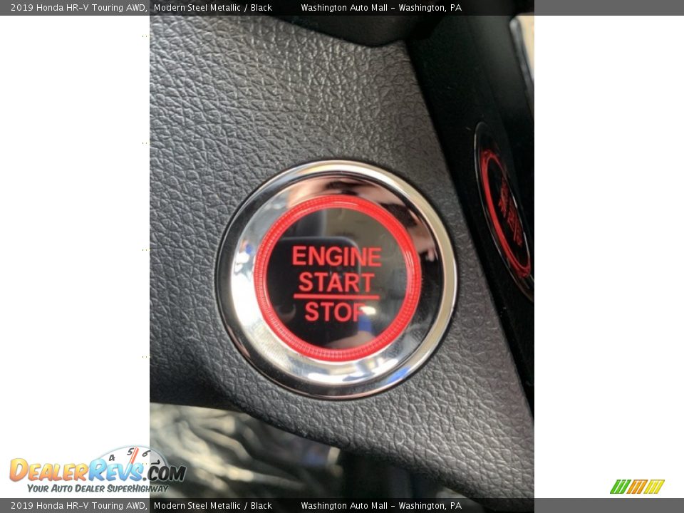 2019 Honda HR-V Touring AWD Modern Steel Metallic / Black Photo #36