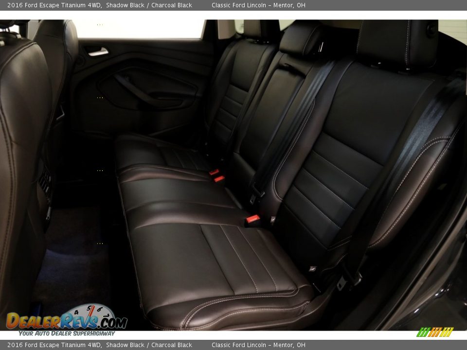 2016 Ford Escape Titanium 4WD Shadow Black / Charcoal Black Photo #18