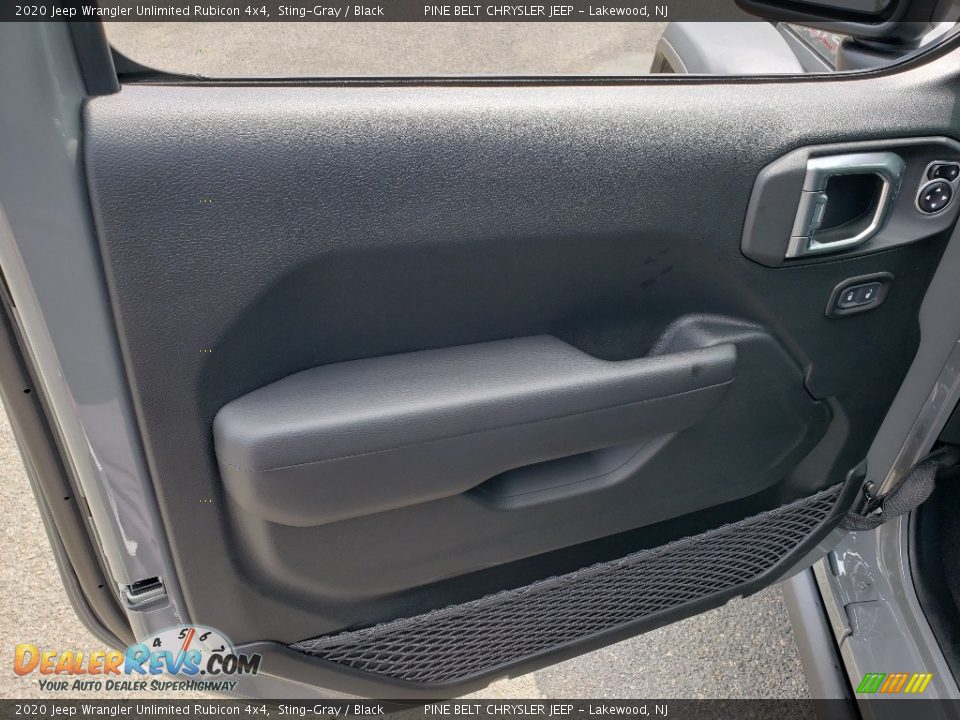 Door Panel of 2020 Jeep Wrangler Unlimited Rubicon 4x4 Photo #8