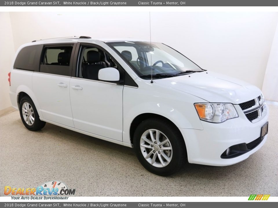 2018 Dodge Grand Caravan SXT White Knuckle / Black/Light Graystone Photo #1