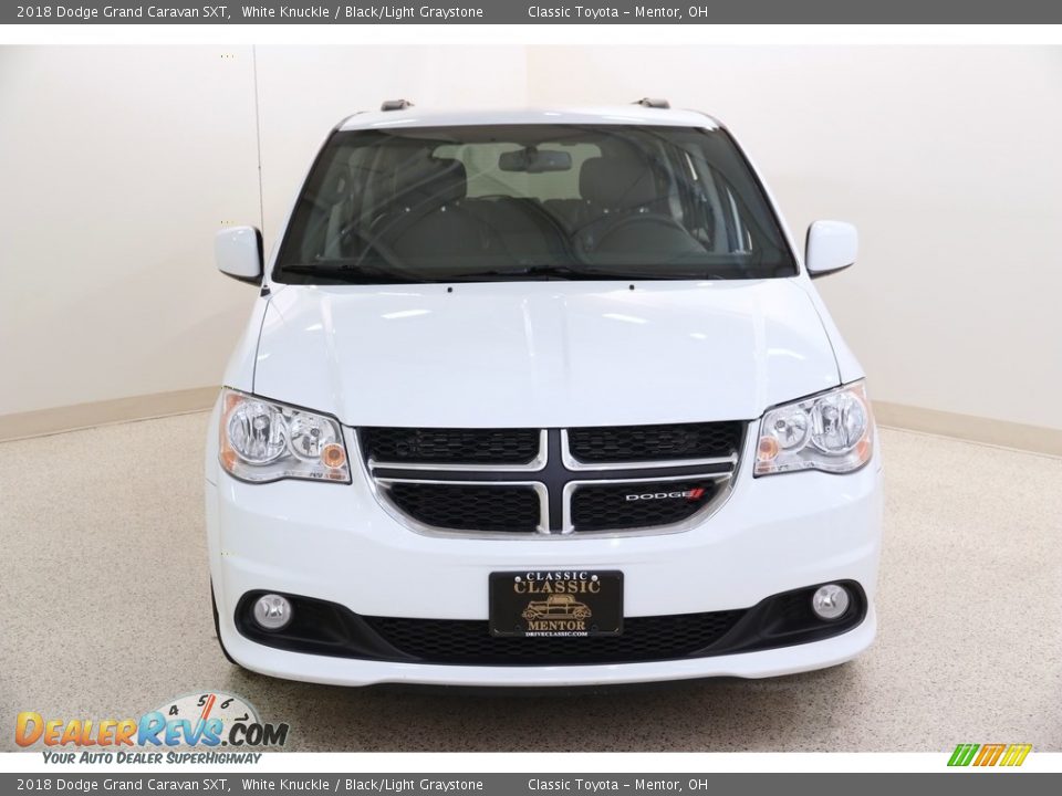 2018 Dodge Grand Caravan SXT White Knuckle / Black/Light Graystone Photo #2