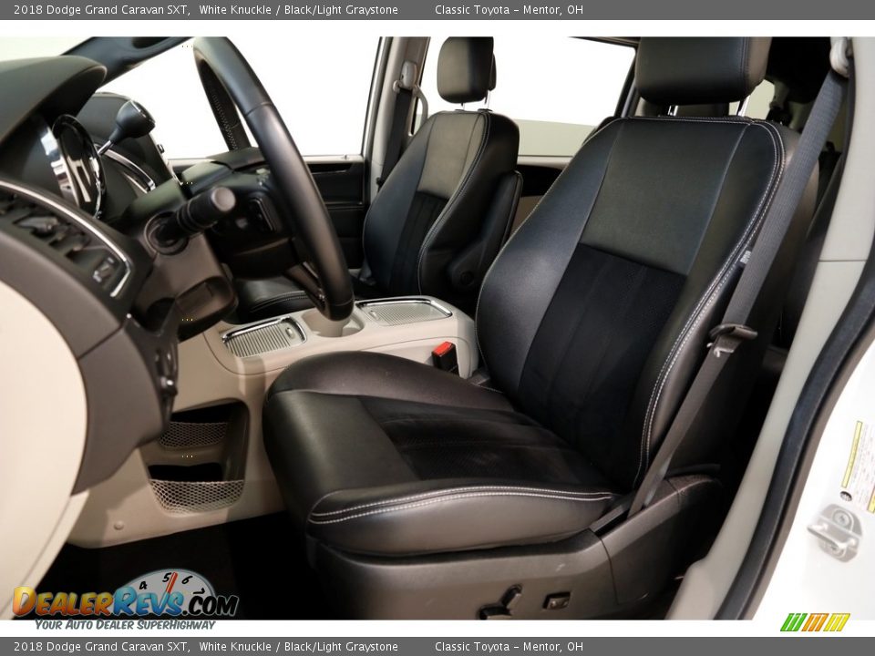 2018 Dodge Grand Caravan SXT White Knuckle / Black/Light Graystone Photo #5
