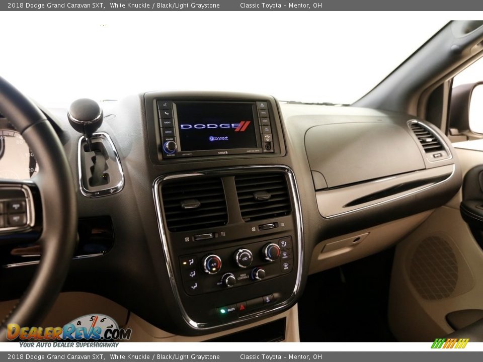 2018 Dodge Grand Caravan SXT White Knuckle / Black/Light Graystone Photo #9