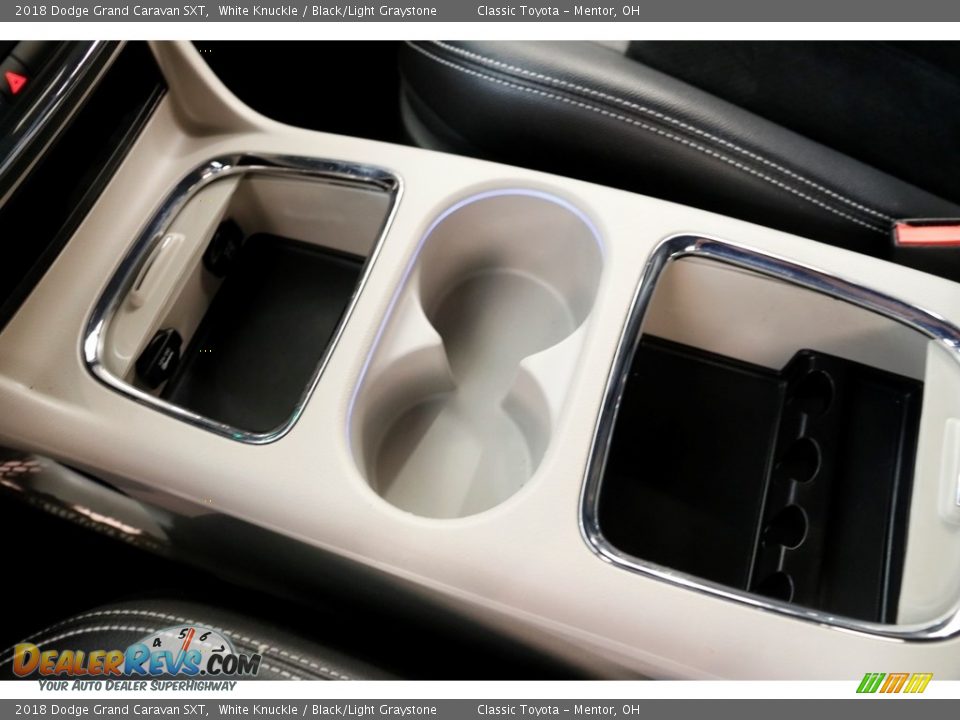 2018 Dodge Grand Caravan SXT White Knuckle / Black/Light Graystone Photo #14