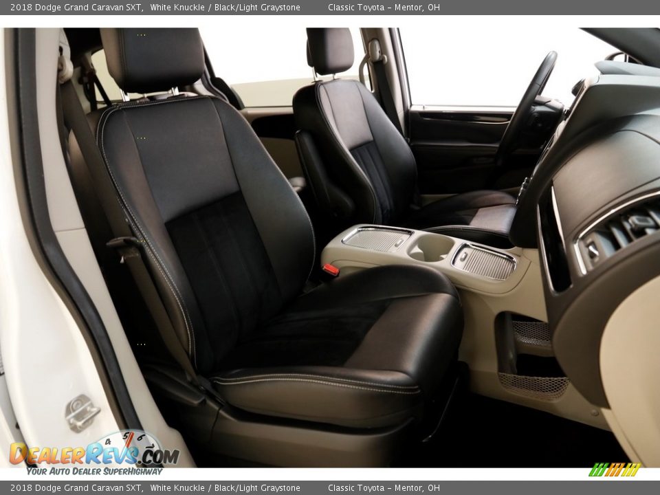 2018 Dodge Grand Caravan SXT White Knuckle / Black/Light Graystone Photo #16