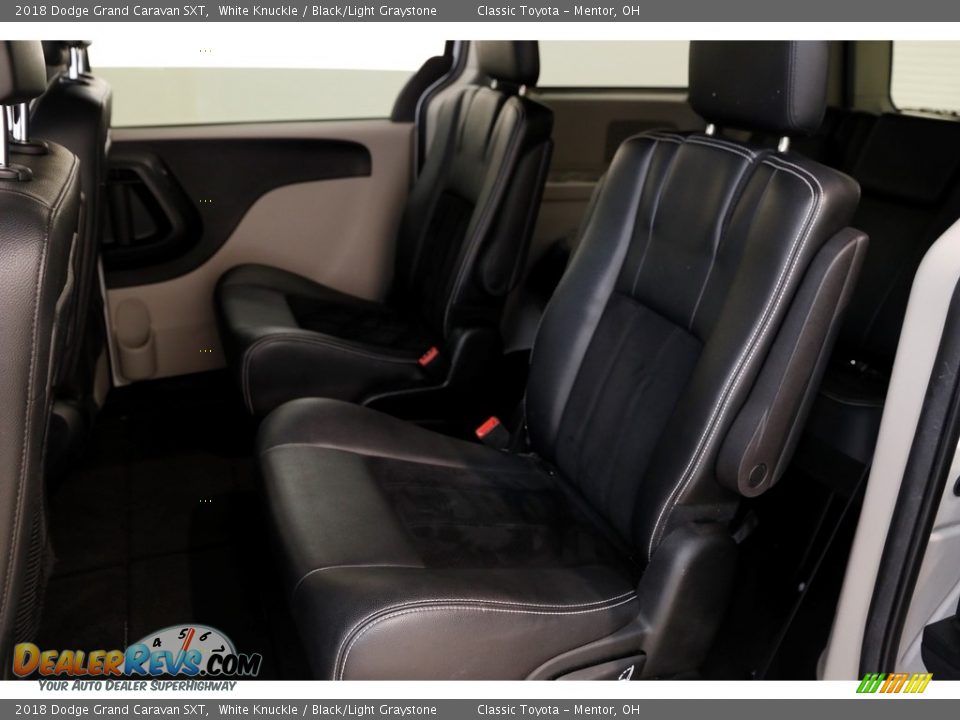 2018 Dodge Grand Caravan SXT White Knuckle / Black/Light Graystone Photo #18